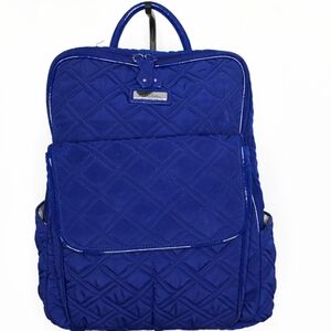 Vera Bradley Royal Blue Quilted Backpack